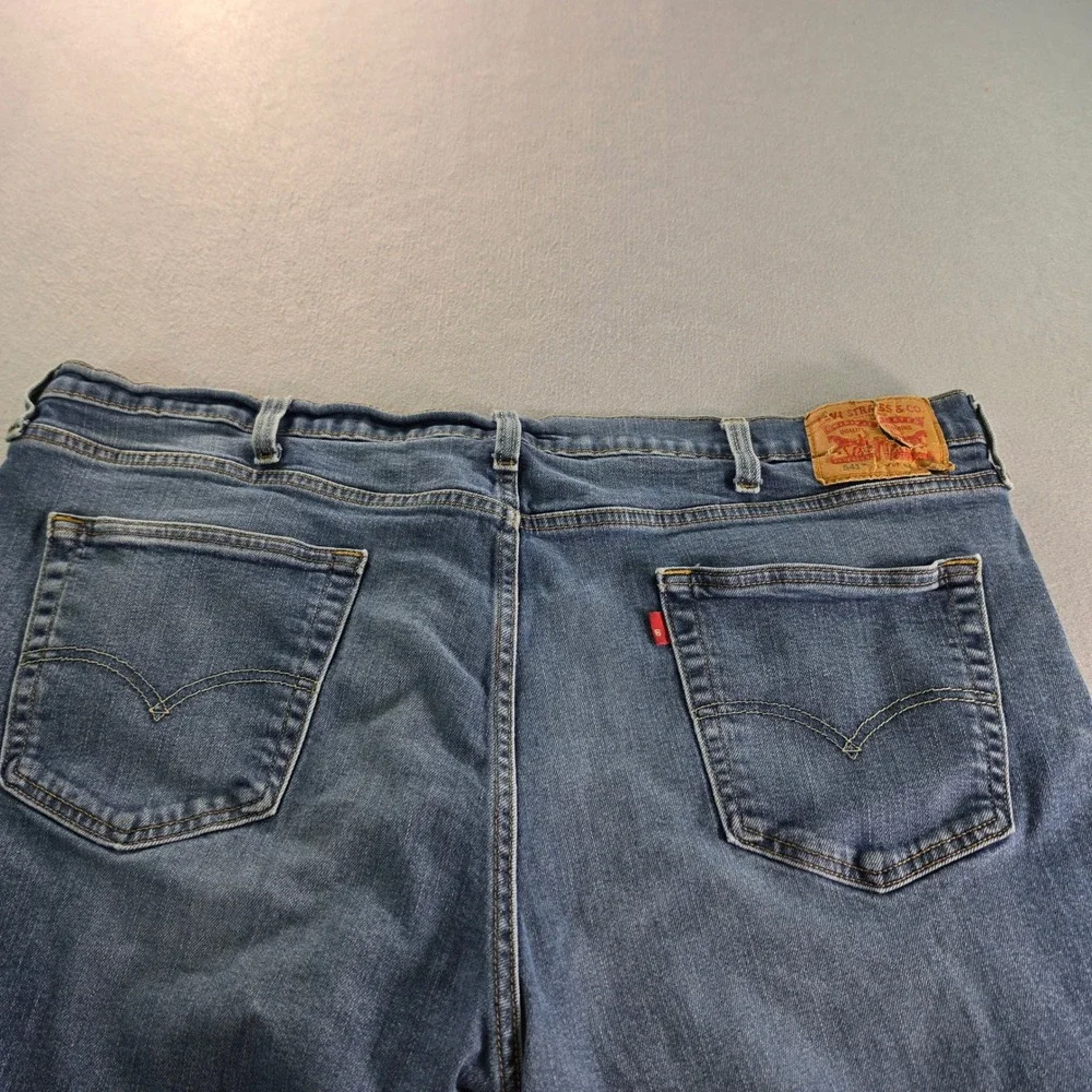 Levis 541 Athletic Taper Mens Blue Denim Jeans Size 44x30 Medium Wash 18181-0074